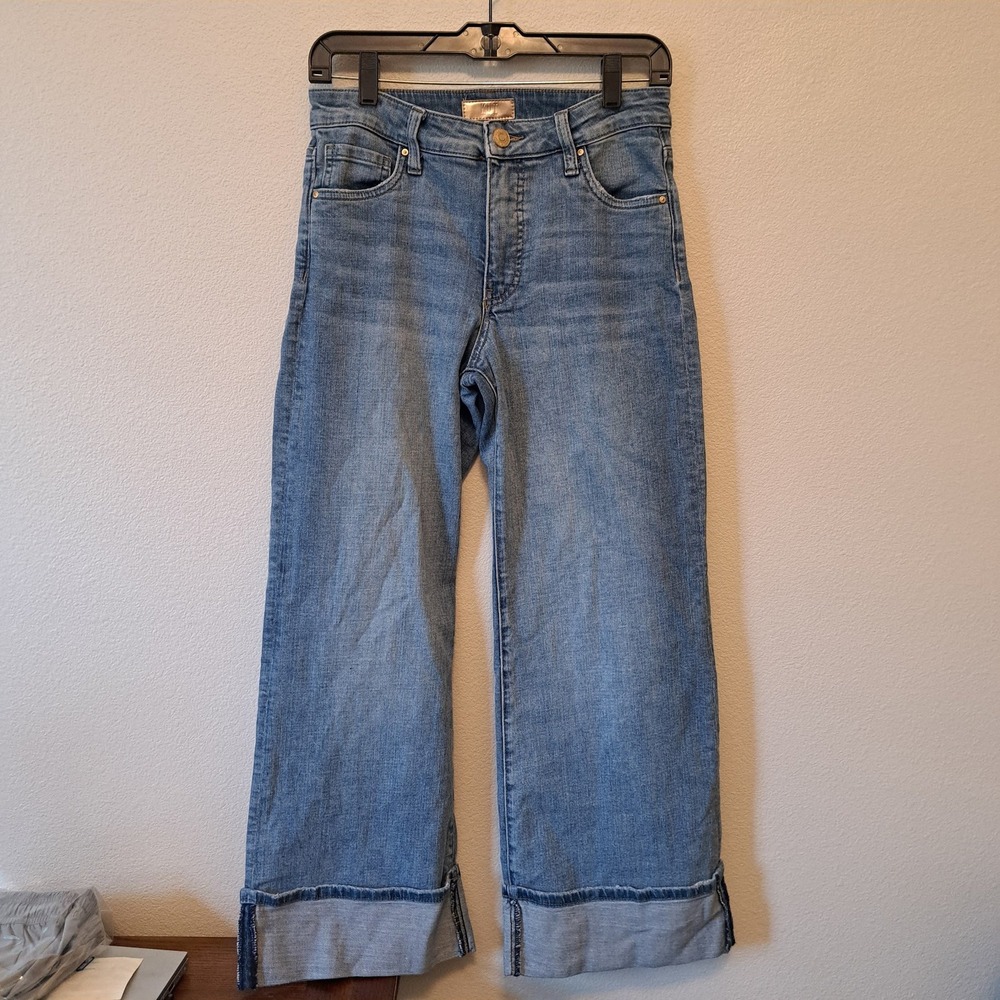 Kut from the Kloth Light Blue Wide Leg Jeans